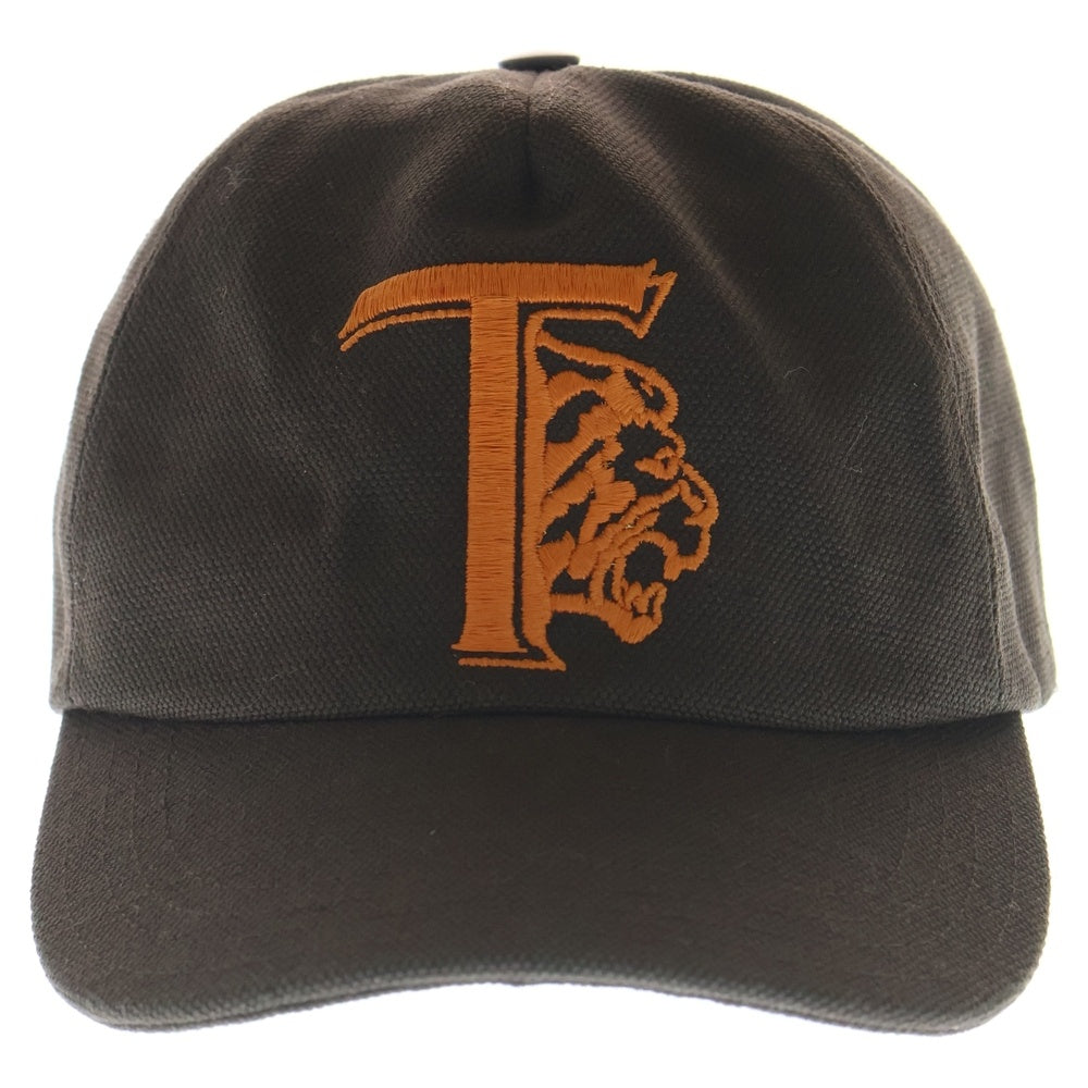 TOD'S(トッズ) Tライオン エンブロイダリー ベースボールキャップ ブラック レディース