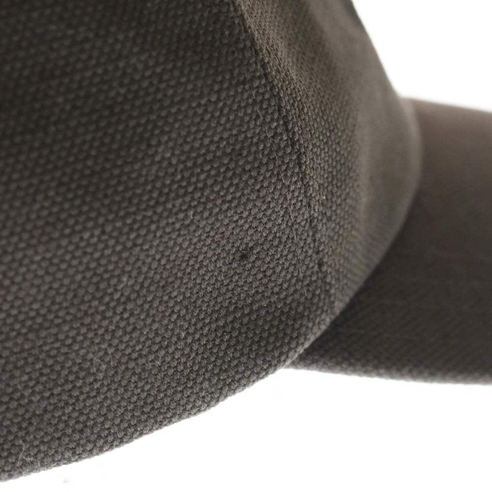 TOD'S(トッズ) Tライオン エンブロイダリー ベースボールキャップ ブラック レディース