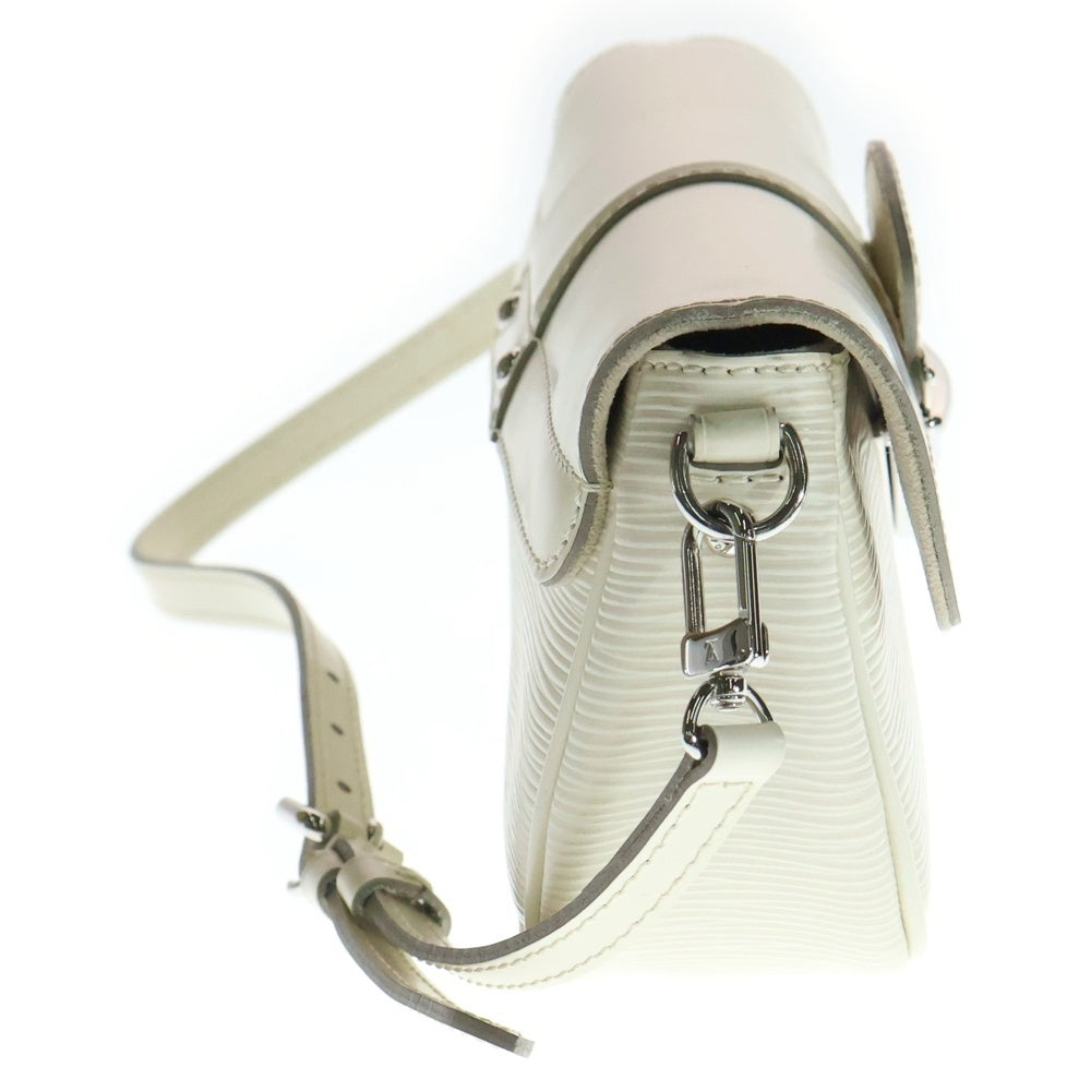 LOUIS VUITTON(ルイヴィトン) エピ ポシェットモンテーニュ ワンショルダーバッグ シルバー金具 ホワイト M5929J レディース