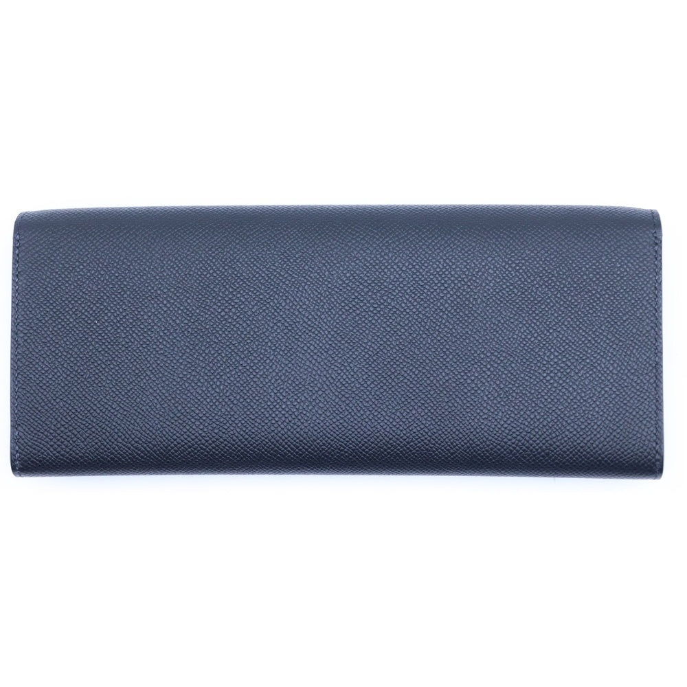 HERMES(エルメス) シェーヌダンクル マイヨントゥーゴー 長財布 ショルダーウォレット ショルダーバッグ ブラック レザー エプソン B刻印 レディース