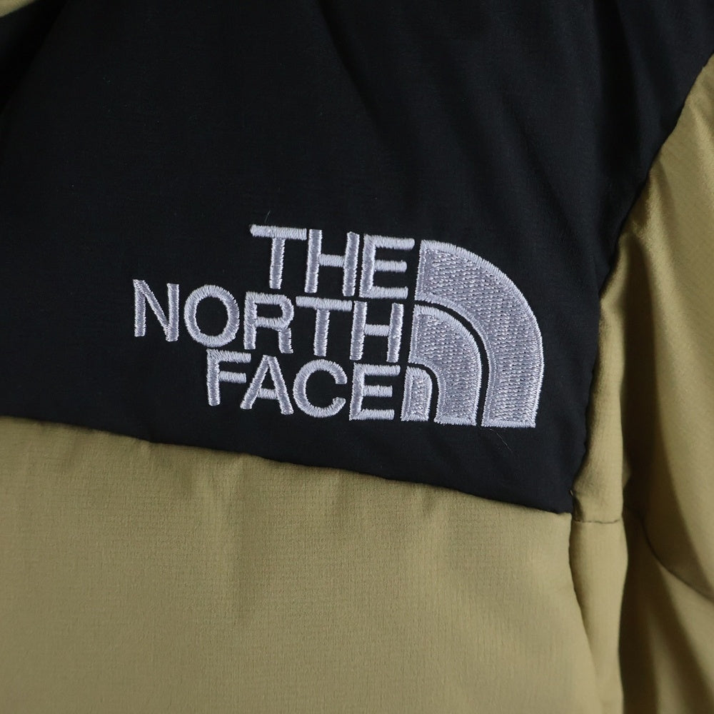 THE NORTH FACE(ザノースフェイス) BALTRO LIGHT JACKET バルトロライト フーデッドダウンジャケット ベージュ/ブラック ND92340