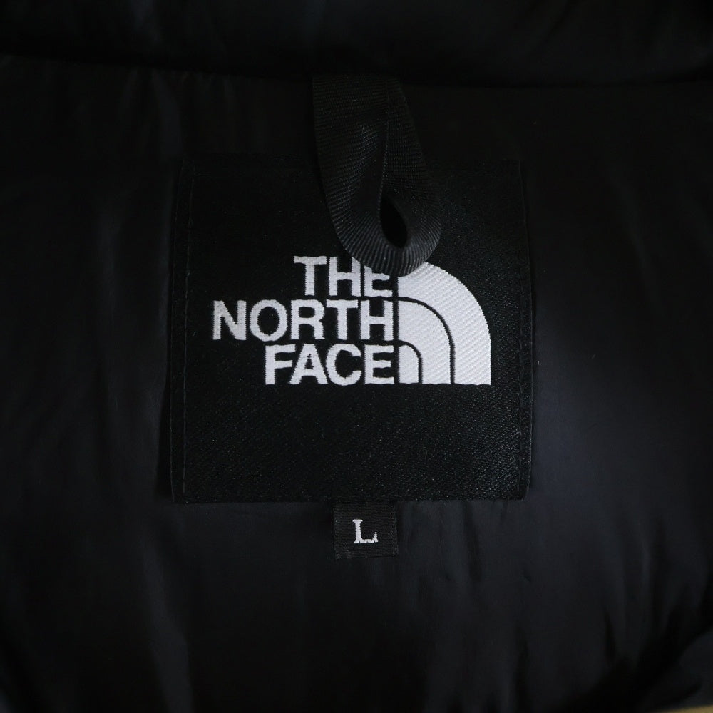 THE NORTH FACE(ザノースフェイス) BALTRO LIGHT JACKET バルトロライト フーデッドダウンジャケット ベージュ/ブラック ND92340