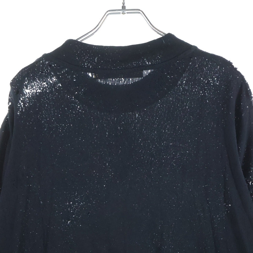 1017 ALYX 9SM(アリクス) ダメージ加工半袖Tシャツ ブラック