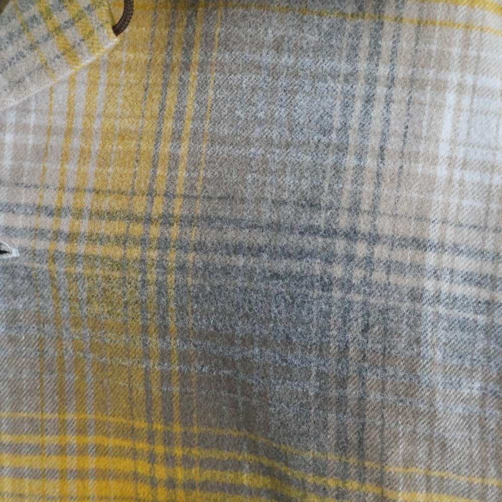 PENDLETON(ペンドルトン) オンブレチェック ボード 長袖シャツ グレー/イエロー