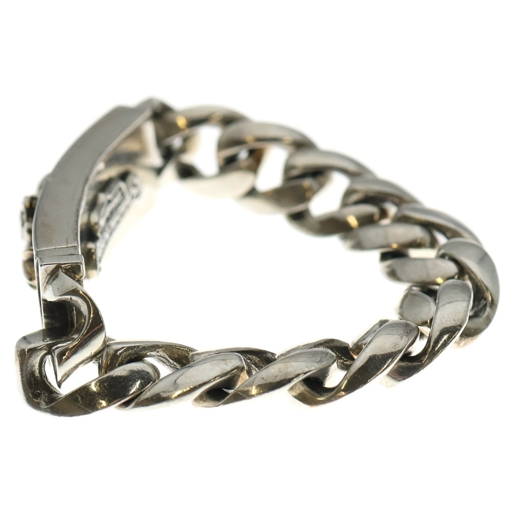 CHROME HEARTS(クロムハーツ) ID FLRL HEART フローラルハート IDクラシックリンクブレスレット 11LINK シルバー BCA167