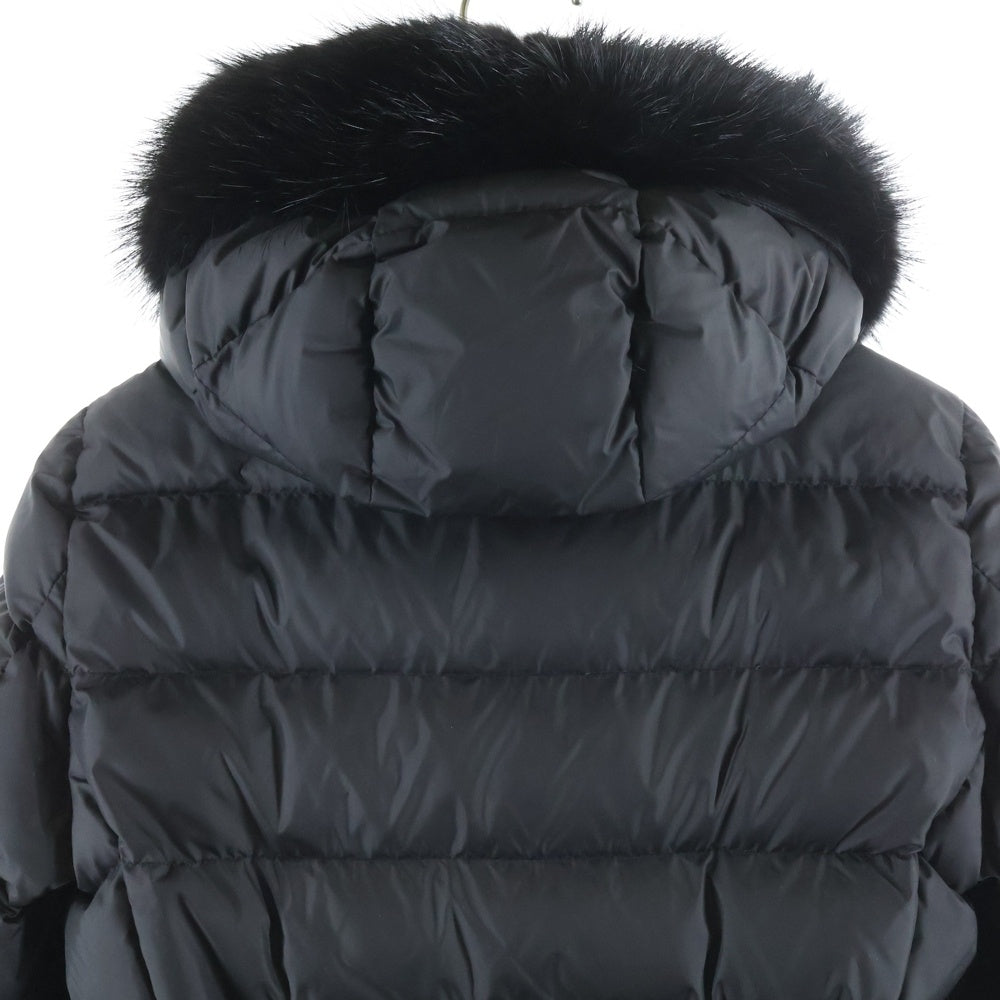 MONCLER(モンクレール) FABREFUR ダウンコート アウター レディース ブラック