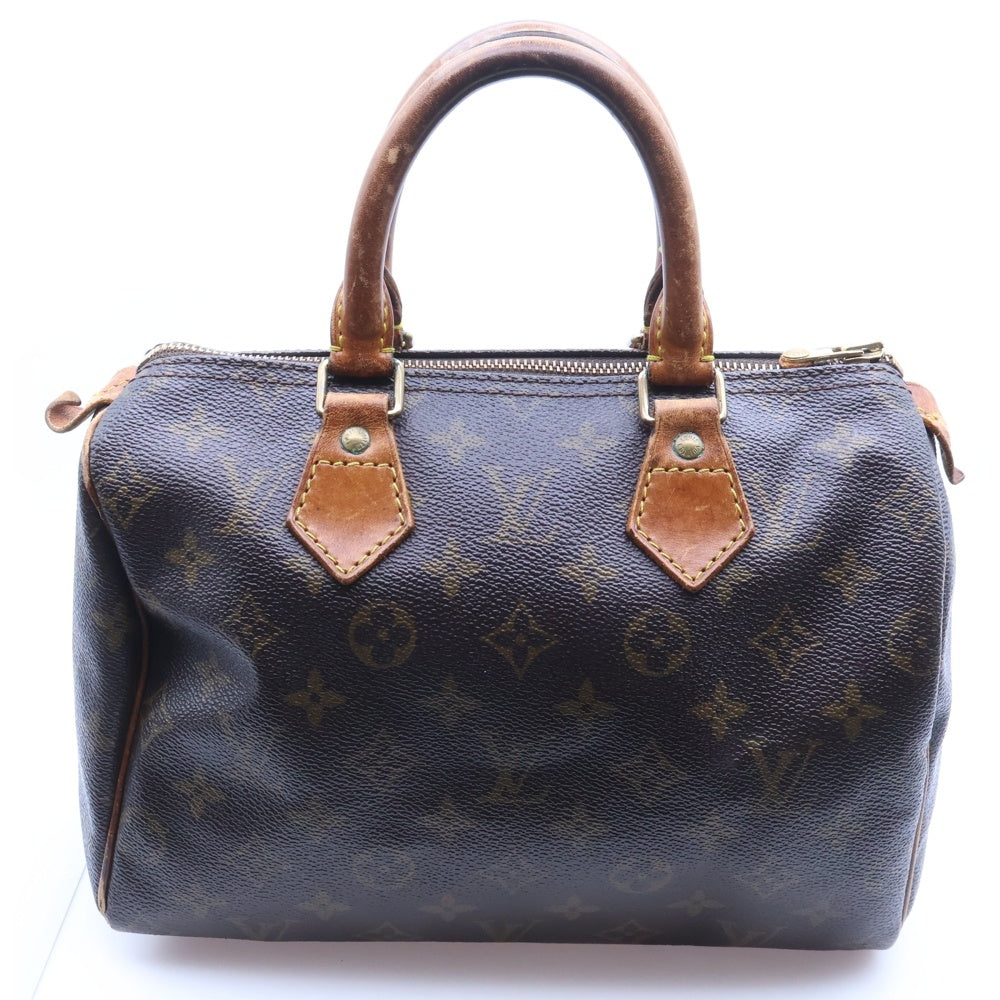 LOUIS VUITTON(ルイヴィトン) モノグラム スピーディ25 ハンド ミニボストンバッグ ゴールド金具 ブラウン M41528 レディース