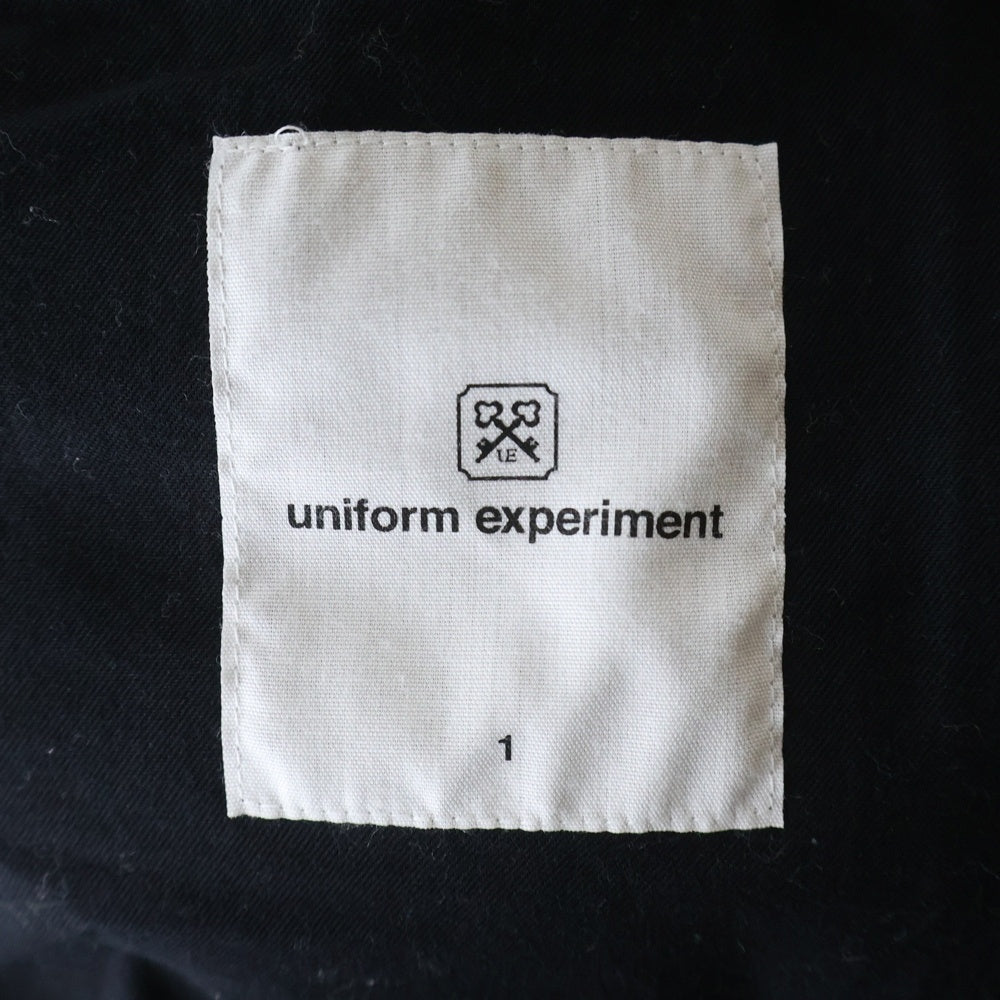 UNIFORM EXPERIMENT(ユニフォームエクスペリメント) BIG COACH BLOUSON ビッグコーチジャケット UE-178014 ブラック