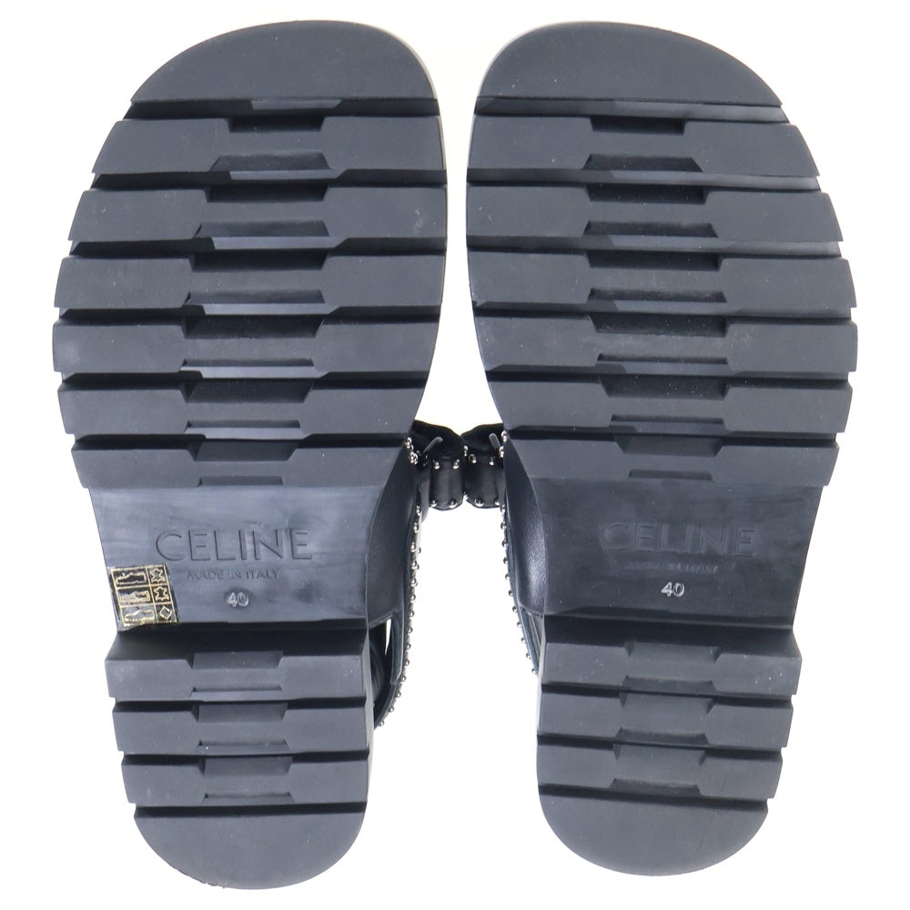 CELINE(セリーヌ) ロゴ スタッズサンダル