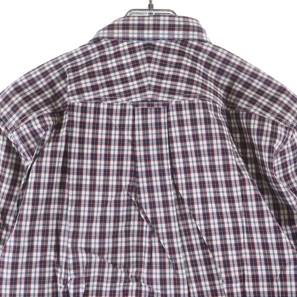 BLACK COMME des GARCONS(ブラックコムデギャルソン) 12AW 長袖チェックシャツ HJ-B003