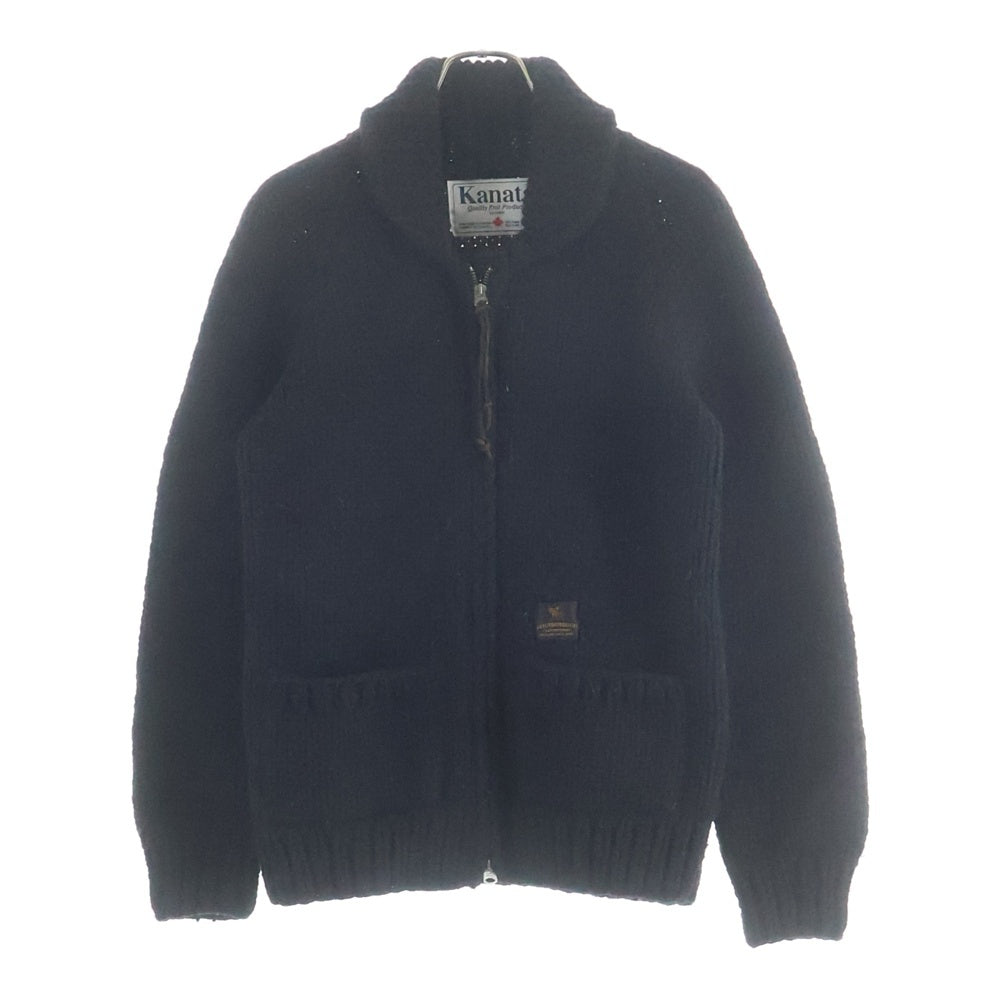 NEIGHBORHOOD(ネイバーフッド) ×KANATA カナタ ウールジップアップカウチンジャケット ブラック152KHKAN-KNM01
