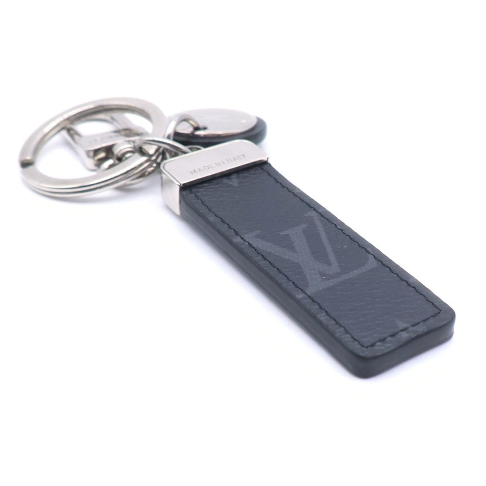 LOUIS VUITTON(ルイヴィトン) モノグラムエクリプス ポルトクレ・LVクラブ M80237 ブラック PVC キーリング キーホルダー