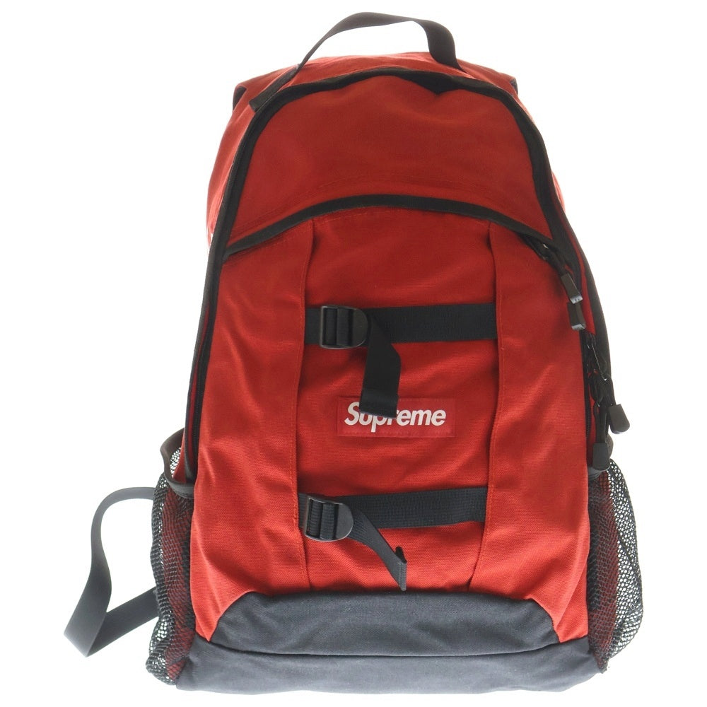 SUPREME(シュプリーム) 14SS Logo Backpack CORDURA フロントボックスロゴ バックパック リュック レッド