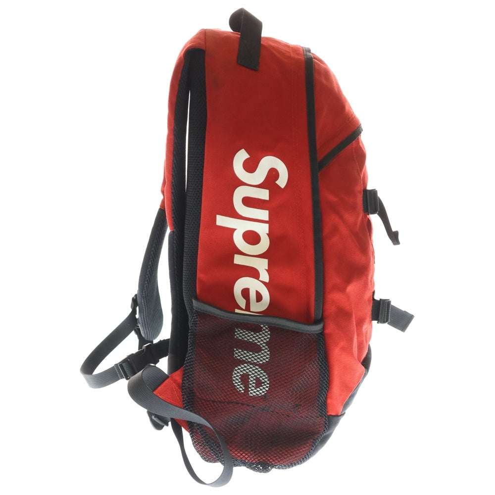 SUPREME(シュプリーム) 14SS Logo Backpack CORDURA フロントボックスロゴ バックパック リュック レッド