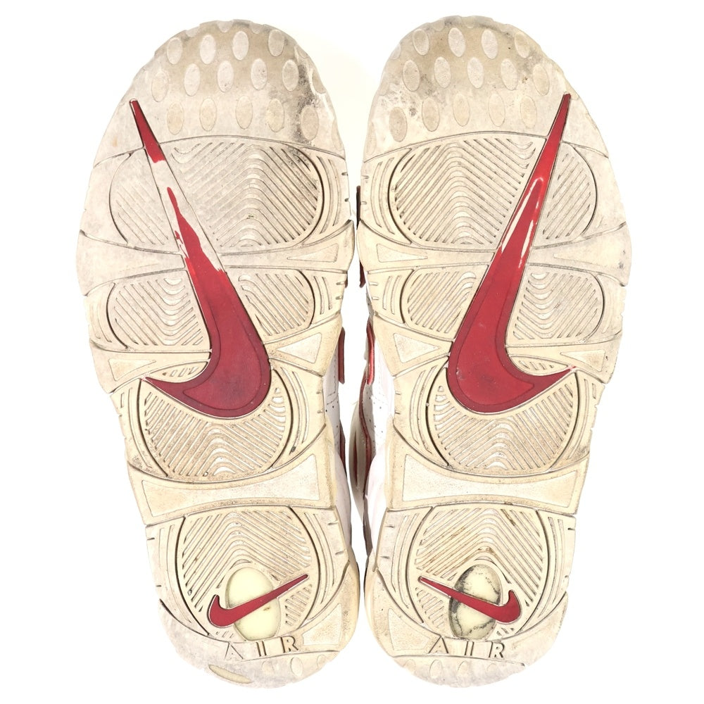 NIKE(ナイキ) AIR MORE UPTEMPO 96 921948-102 エアモアアップテンポ ハイカットスニーカー ホワイト/レッド 921948-102