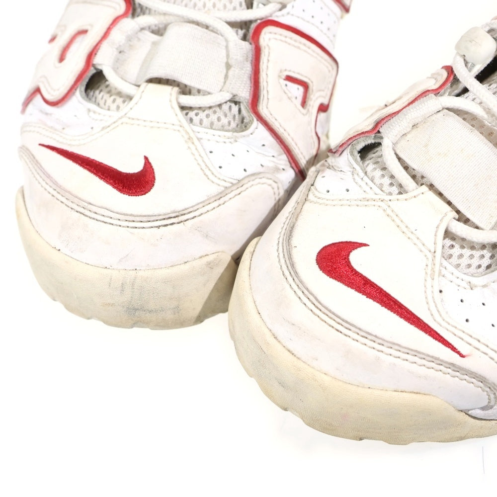 NIKE(ナイキ) AIR MORE UPTEMPO 96 921948-102 エアモアアップテンポ ハイカットスニーカー ホワイト/レッド 921948-102