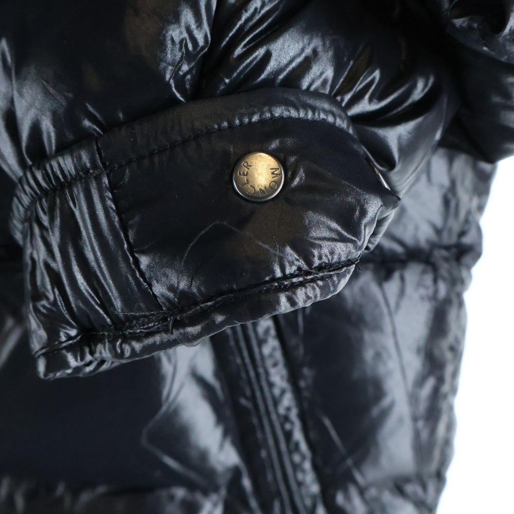 MONCLER(モンクレール) 21AW MAYA マヤ ファー ファー フーデッドダウンジャケット ブラック G20911A0017168950 レディース