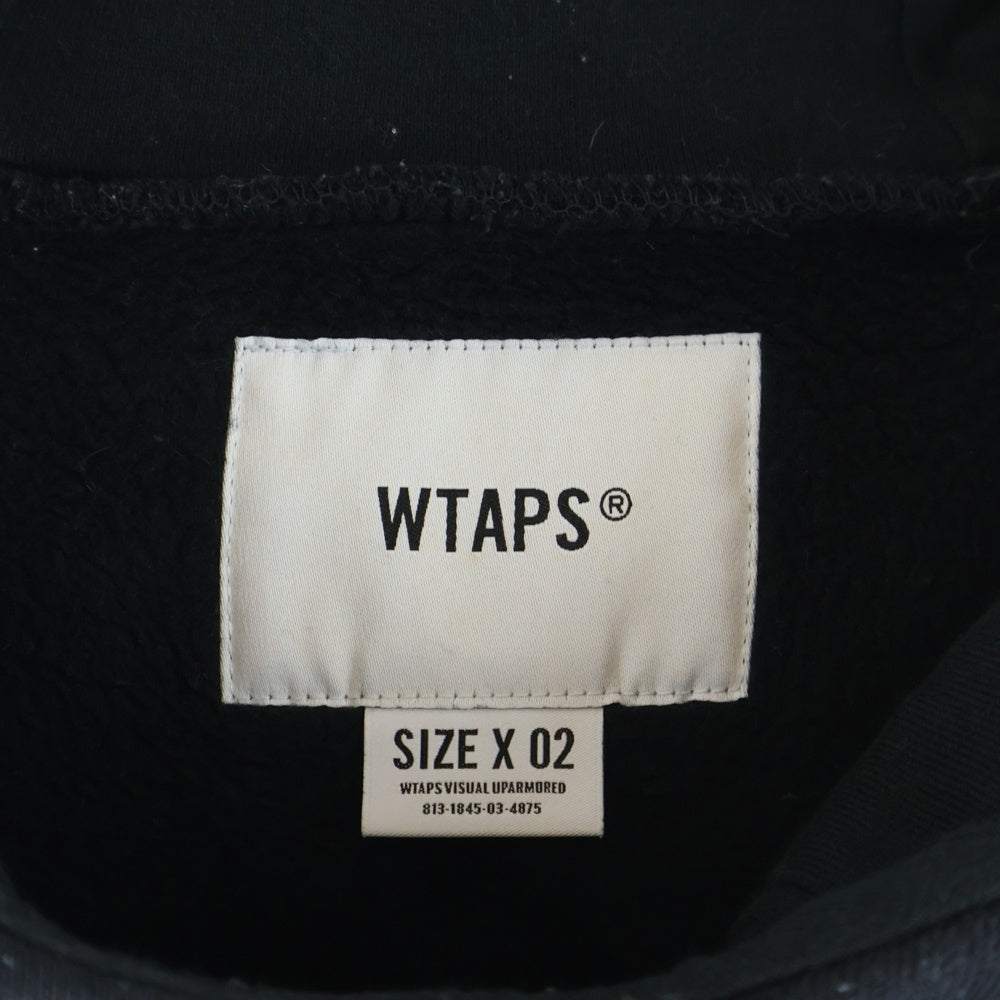 WTAPS(ダブルタップス) 20AW OG HOODED SWEAT SHIRT ロゴ刺繍 フーデッド スウェット シャツ パーカー 202ATDT-CSM30