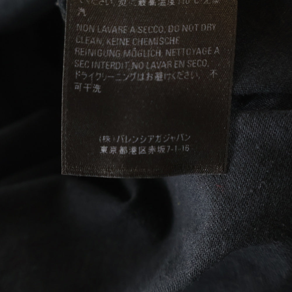 BALENCIAGA(バレンシアガ) ALL OVER LOGO LINE TEE オールオーバーロゴ ライン Tシャツ 半袖カットソー 570805 TEV54 ブラック