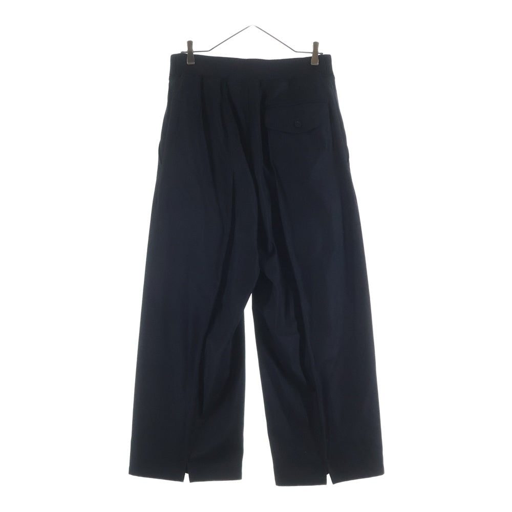 OVERCOAT(オーバーコート) 25AW イージー スラックスパンツ トラウザーズ ブラック F25P032-NKWF