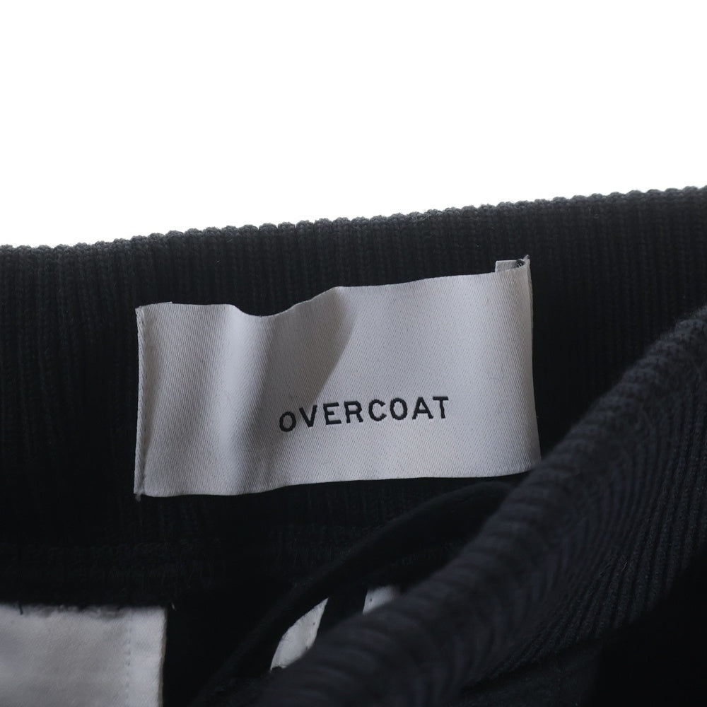 OVERCOAT(オーバーコート) 25AW イージー スラックスパンツ トラウザーズ ブラック F25P032-NKWF