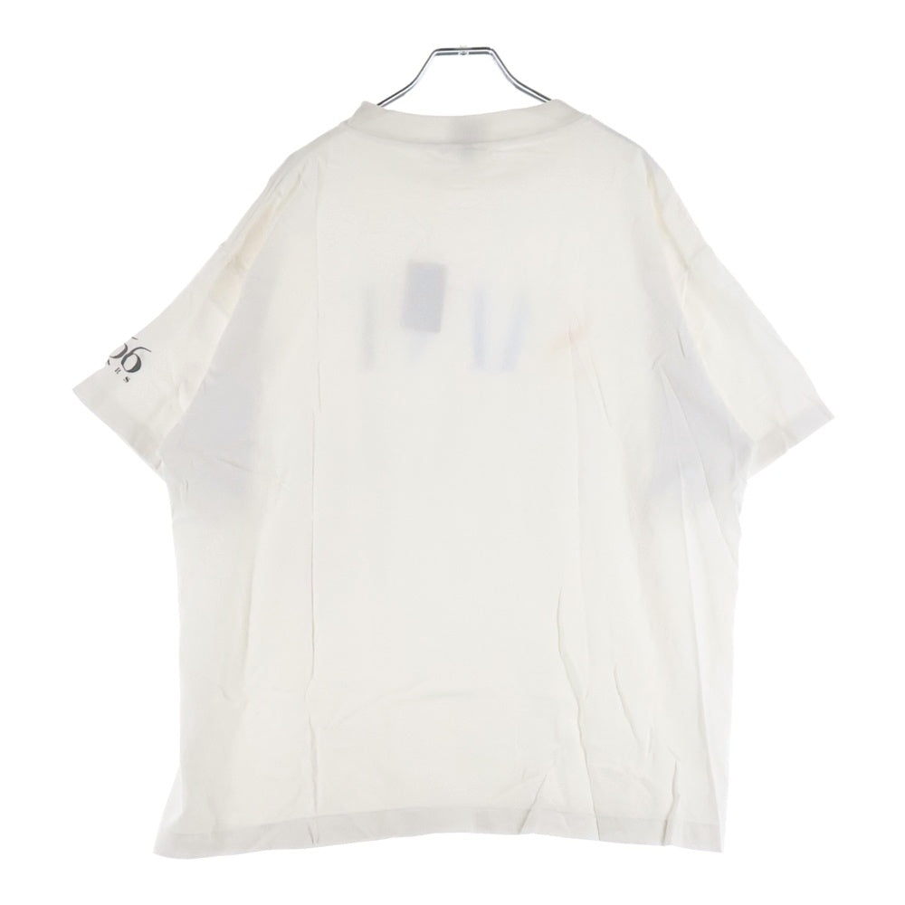 SAINT MICHAEL(セントマイケル) RAINBOW SAINT ロゴTシャツ カットソー ホワイト SM-YS1-0000-007