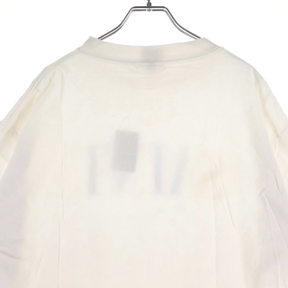 SAINT MICHAEL(セントマイケル) RAINBOW SAINT ロゴTシャツ カットソー ホワイト SM-YS1-0000-007