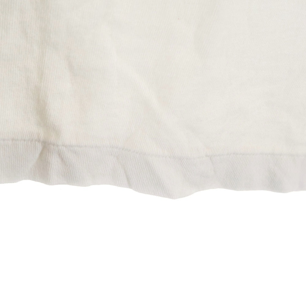 SAINT MICHAEL(セントマイケル) RAINBOW SAINT ロゴTシャツ カットソー ホワイト SM-YS1-0000-007