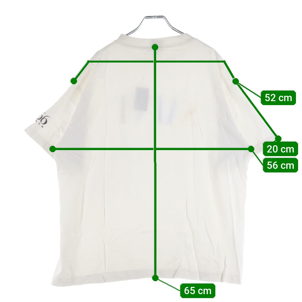 SAINT MICHAEL(セントマイケル) RAINBOW SAINT ロゴTシャツ カットソー ホワイト SM-YS1-0000-007