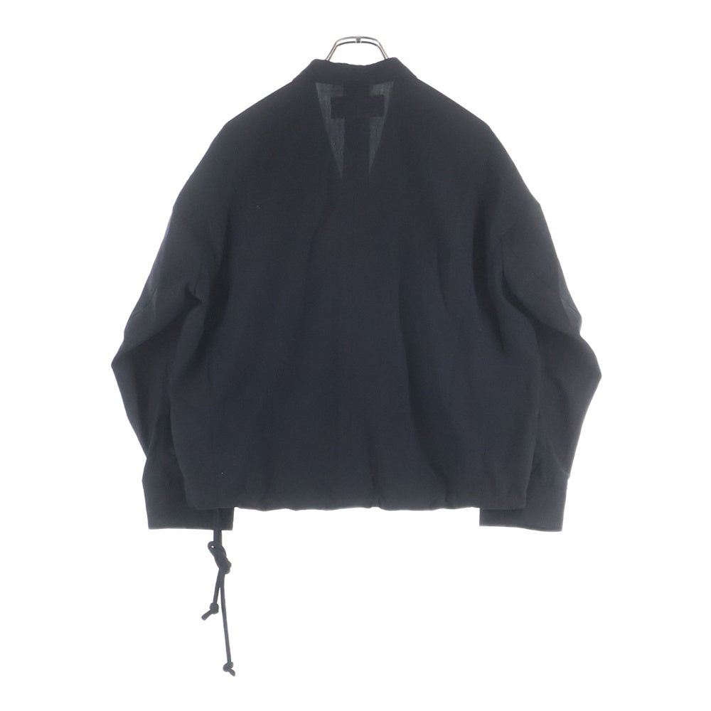 OVERCOAT(オーバーコート) 25SS Zip-up Blouson ジップブルゾン S25J023-NKWT ブラック