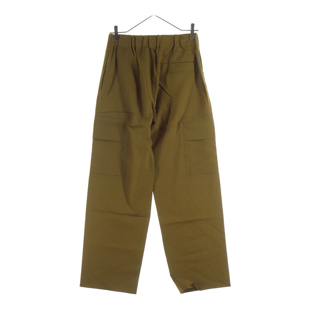 OVERCOAT(オーバーコート) ウール スラックスパンツ 23P016-NKWT ブラウン