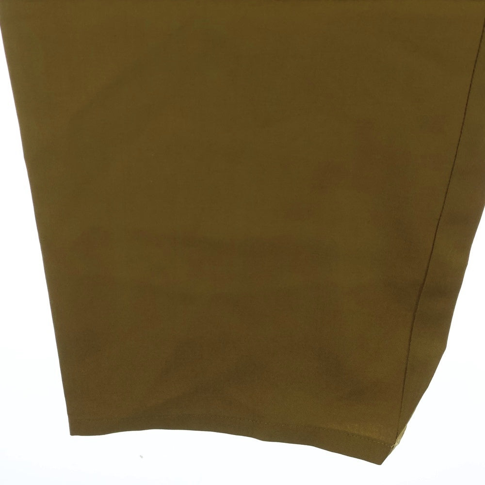 OVERCOAT(オーバーコート) ウール スラックスパンツ 23P016-NKWT ブラウン