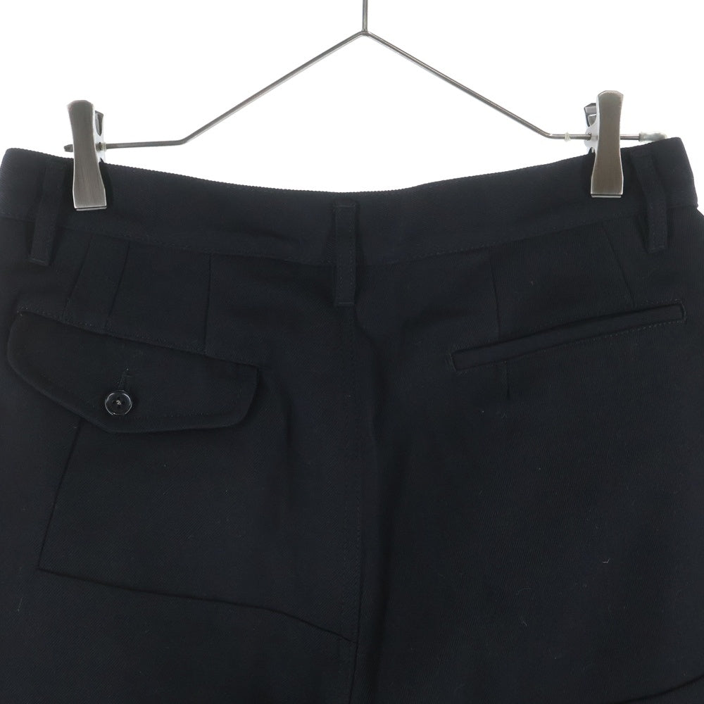 COMME des GARCONS(コムデギャルソン) 24SS 切り替え ウール ショートパンツ FM-P004 ブラック