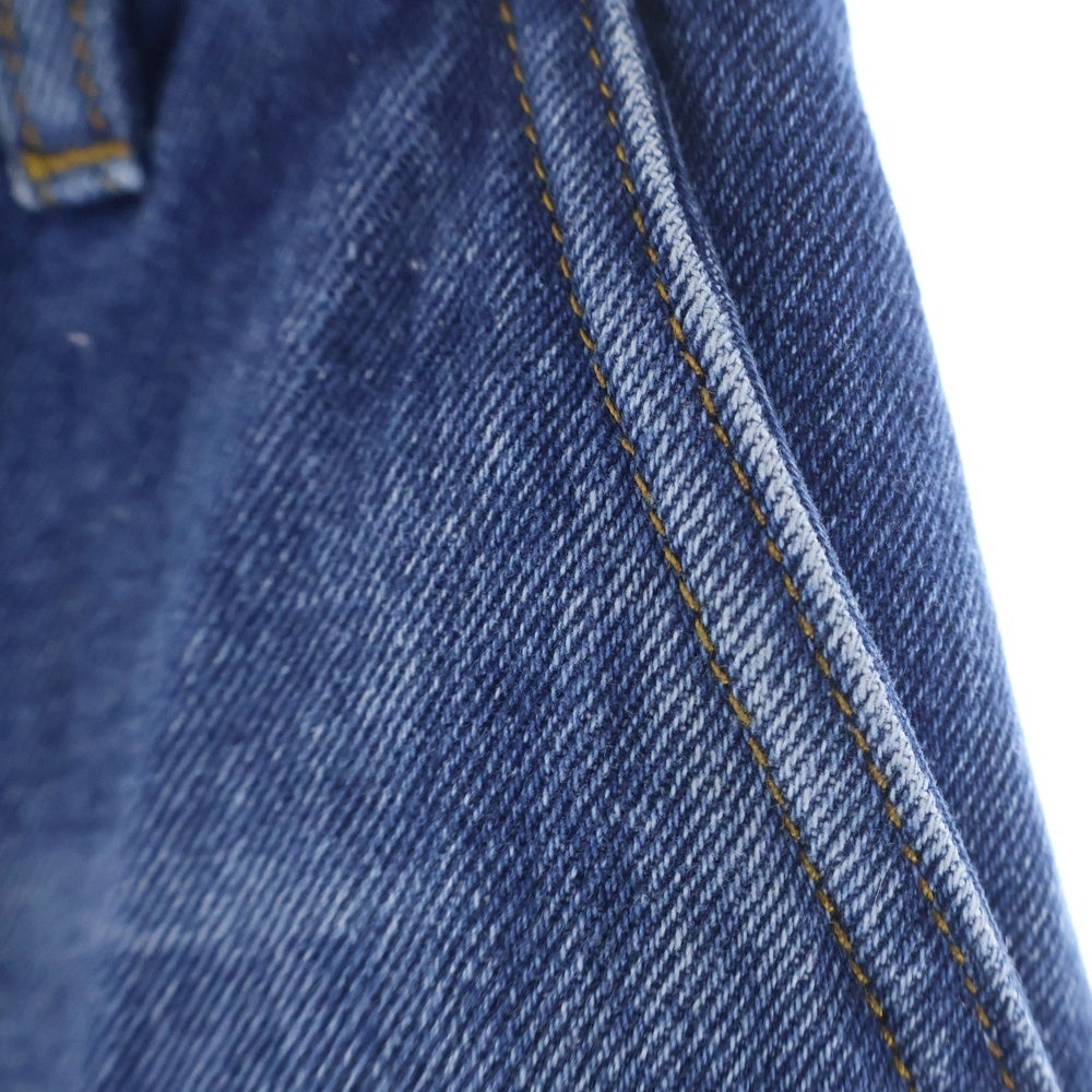 STUDIO NICHOLSON(スタジオニコルソン) WIDE CROP PANT ワイドクロップドデニムパンツ インディゴ 52-10-751013