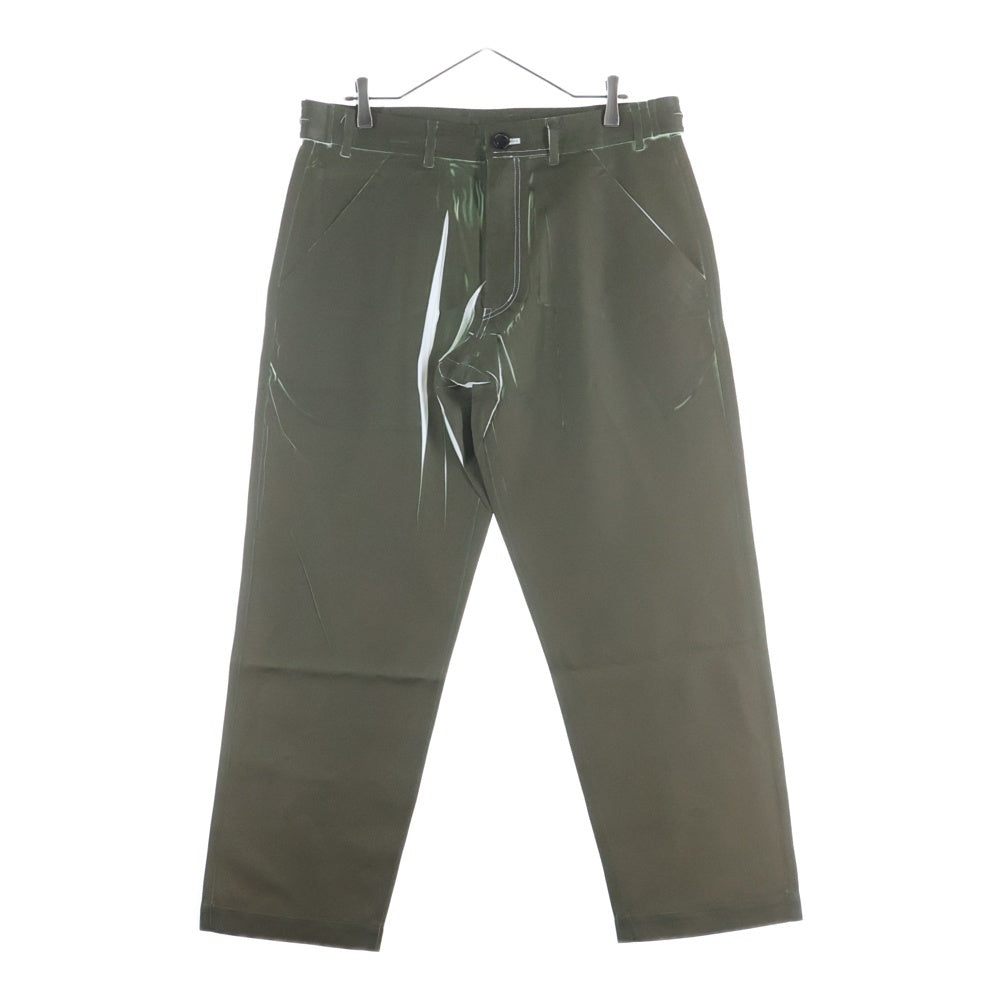 COMME des GARCONS(コムデギャルソン) 25SS Overprint Pants オーバープリント パンツ カーキ FO-P503