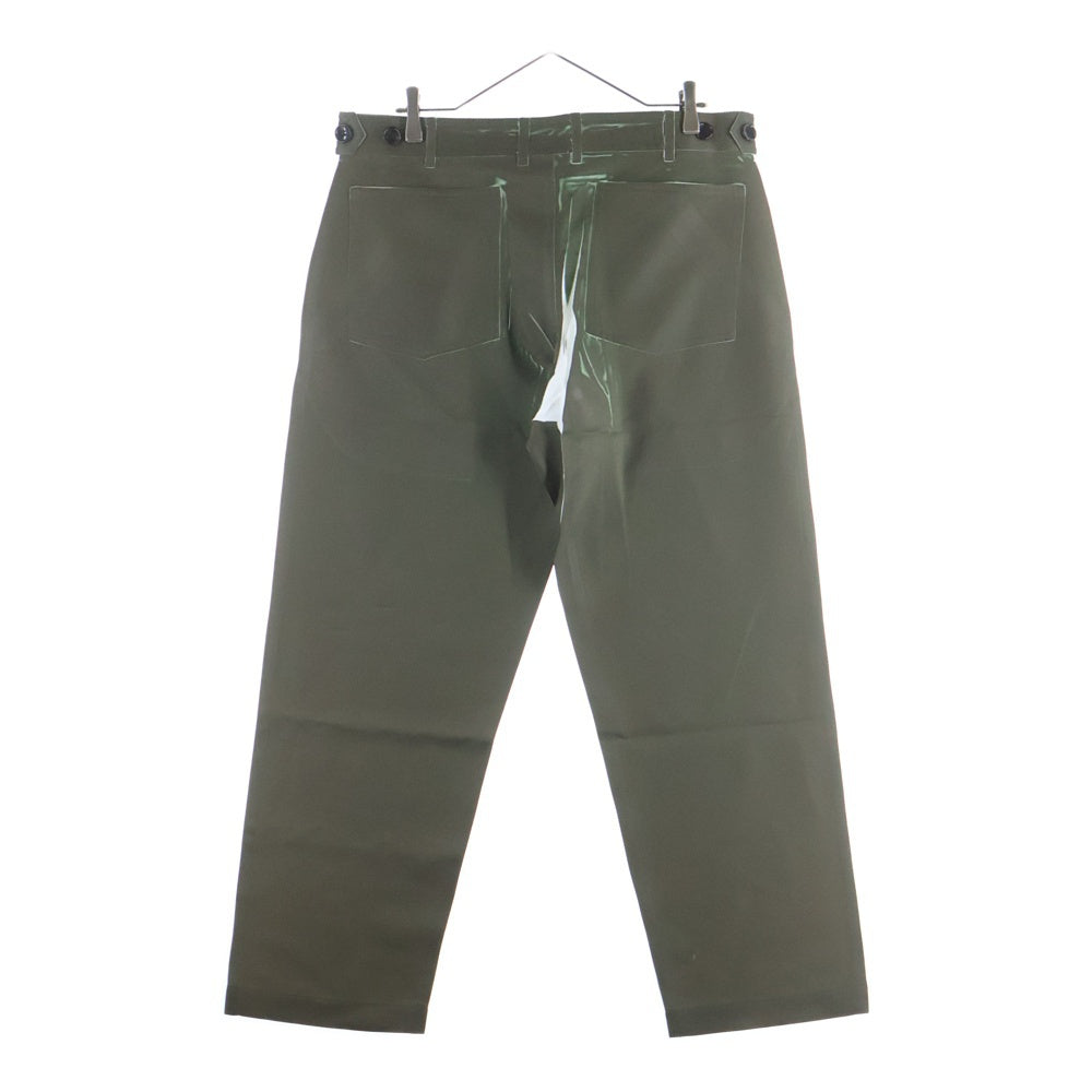COMME des GARCONS(コムデギャルソン) 25SS Overprint Pants オーバープリント パンツ カーキ FO-P503