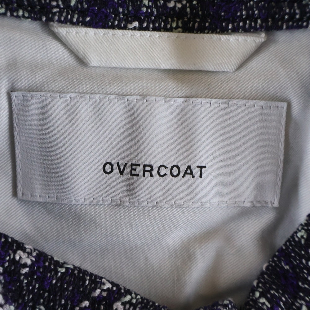 OVERCOAT(オーバーコート) 24AW ツイード ジャケット パープル F24T07S-DWJQ