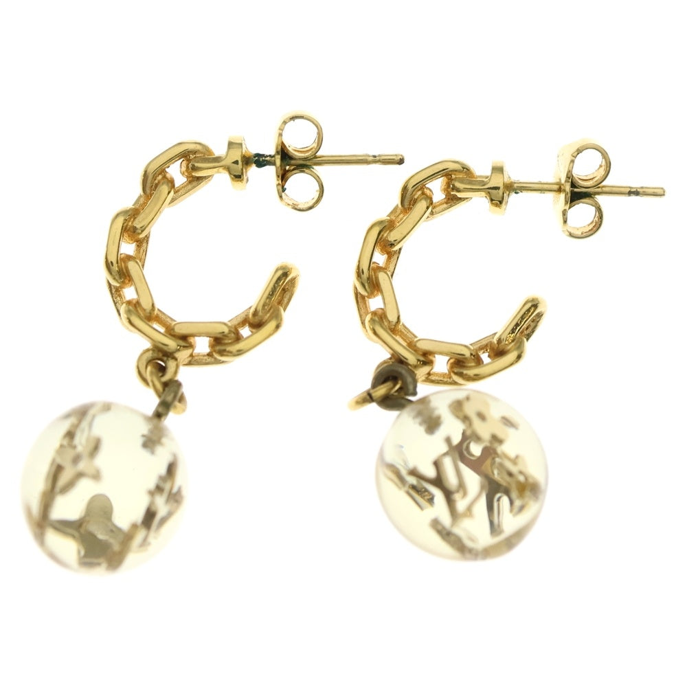 LOUIS VUITTON(ルイヴィトン) ブークル ドレイユ・ビュル アンクルージョン スタッドタイプ ピアス ゴールド GP M65542 アクセサリー レディース