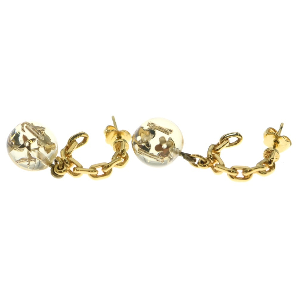 LOUIS VUITTON(ルイヴィトン) ブークル ドレイユ・ビュル アンクルージョン スタッドタイプ ピアス ゴールド GP M65542 アクセサリー レディース