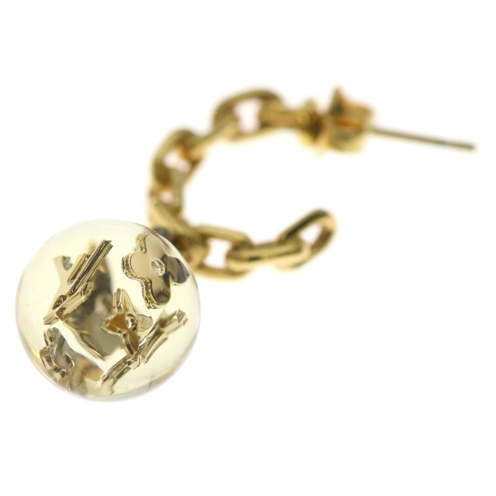 LOUIS VUITTON(ルイヴィトン) ブークル ドレイユ・ビュル アンクルージョン スタッドタイプ ピアス ゴールド GP M65542 アクセサリー レディース