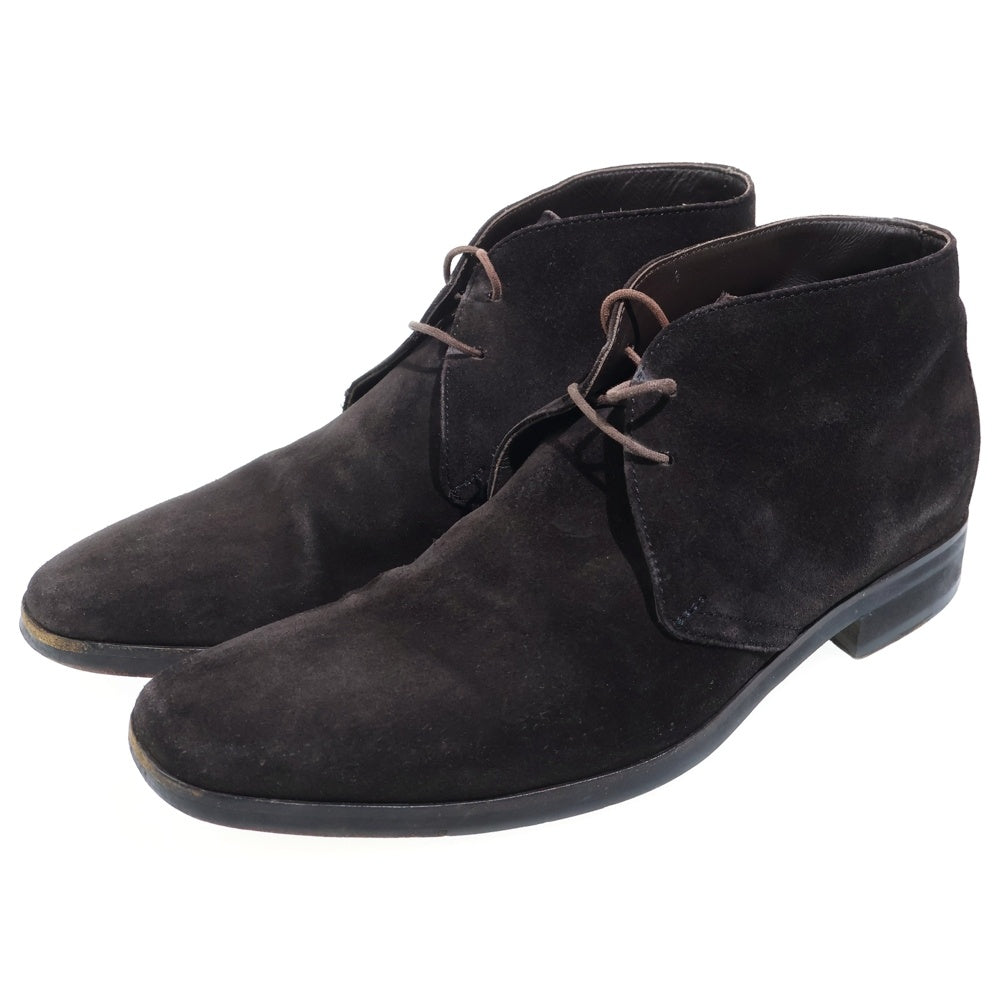 Ermenegildo Zegna(エルメネジルドゼニア) スエードレザー ハイカット