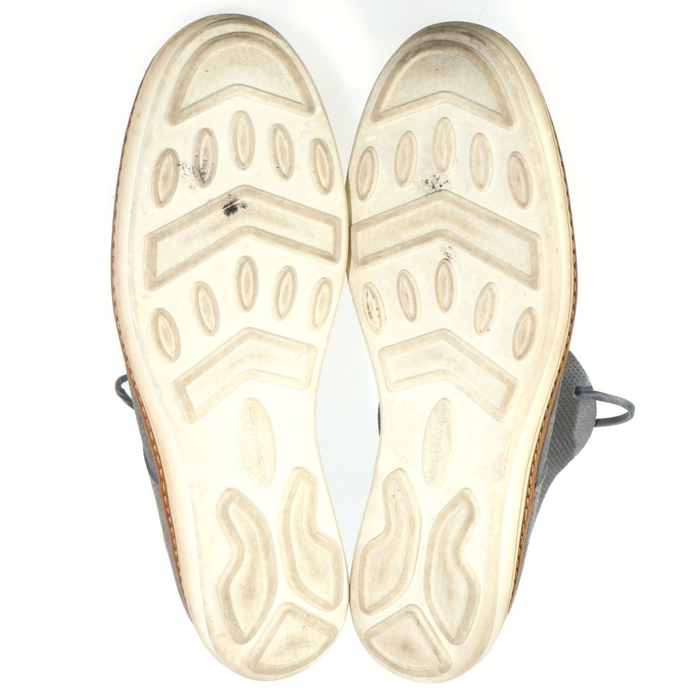Ermenegildo Zegna(エルメネジルドゼニア) スエードレザー ハイカットシューズ グレー