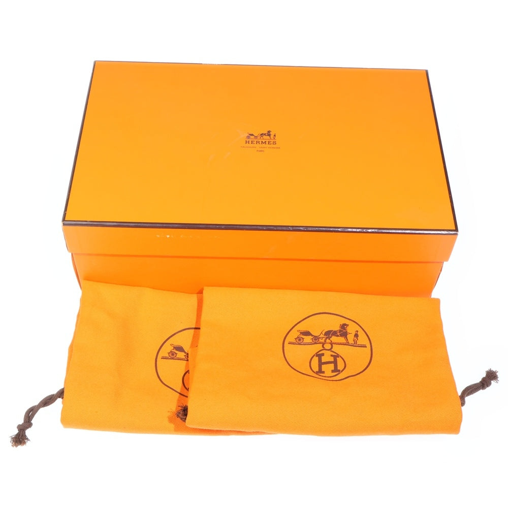 HERMES(エルメス) コンスタンス スエードレザー ローファー ローカットシューズ ブラウン レディース