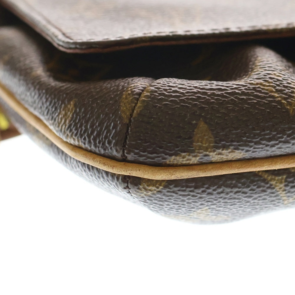 LOUIS VUITTON(ルイヴィトン) モノグラム ミュゼット タンゴ ブラウン PVC ショルダーバッグ M51257 レディース