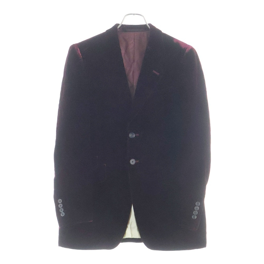 Paul Smith(ポールスミス) ベルベット テーラード ジャケット ボルドー