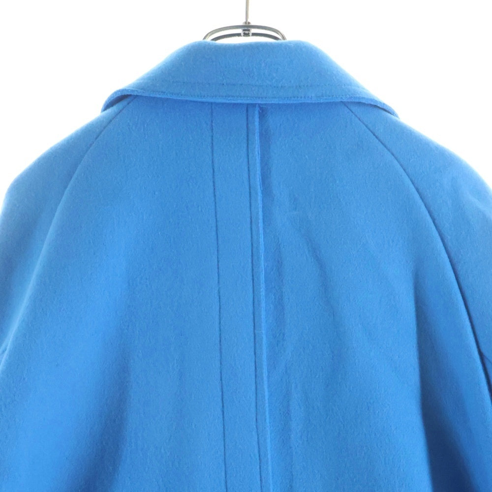 MAISON SPECIAL(メゾンスペシャル ) Super140 Melton Over Coat メルトンオーバーコート 21212165111 ブルー レディース