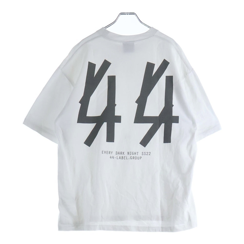 NO BRAND(ノーブランド) フロントフォトプリント半袖Tシャツ