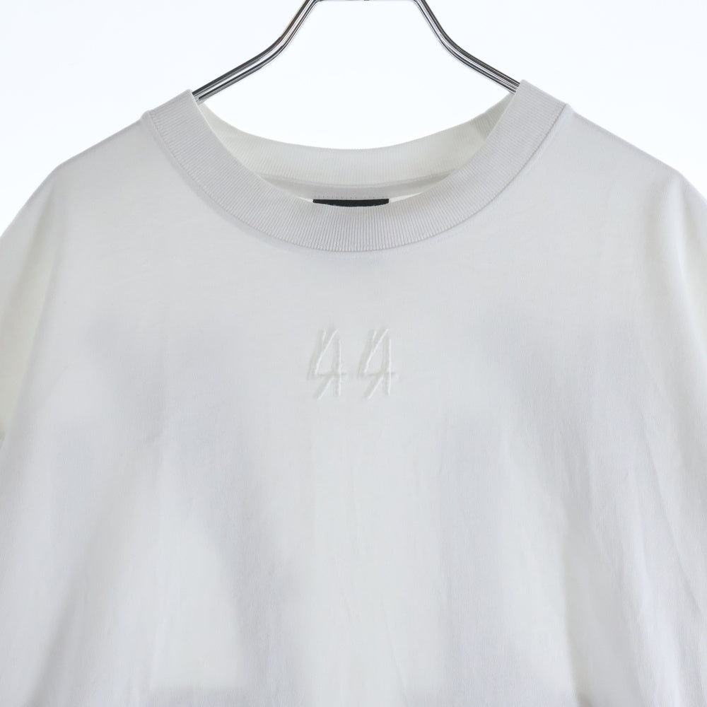 NO BRAND(ノーブランド) フロントフォトプリント半袖Tシャツ