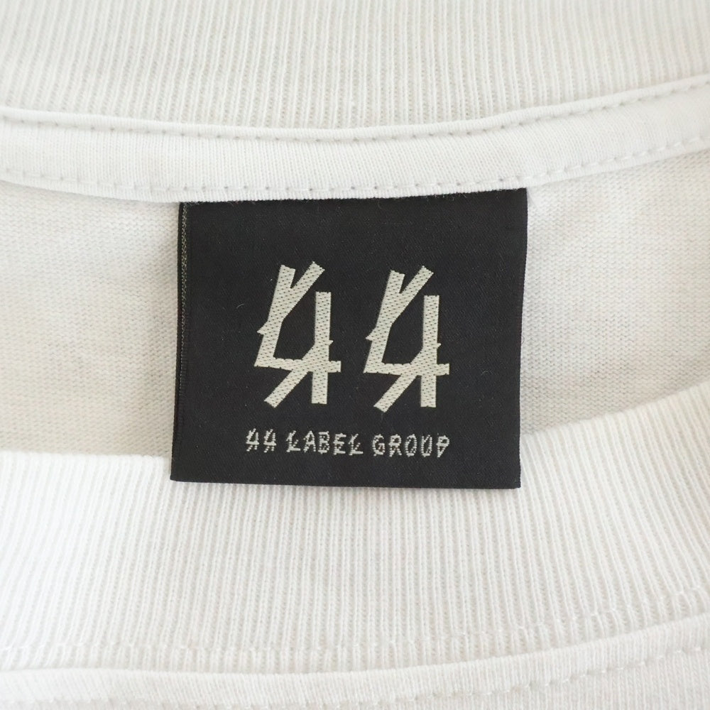 NO BRAND(ノーブランド) フロントフォトプリント半袖Tシャツ