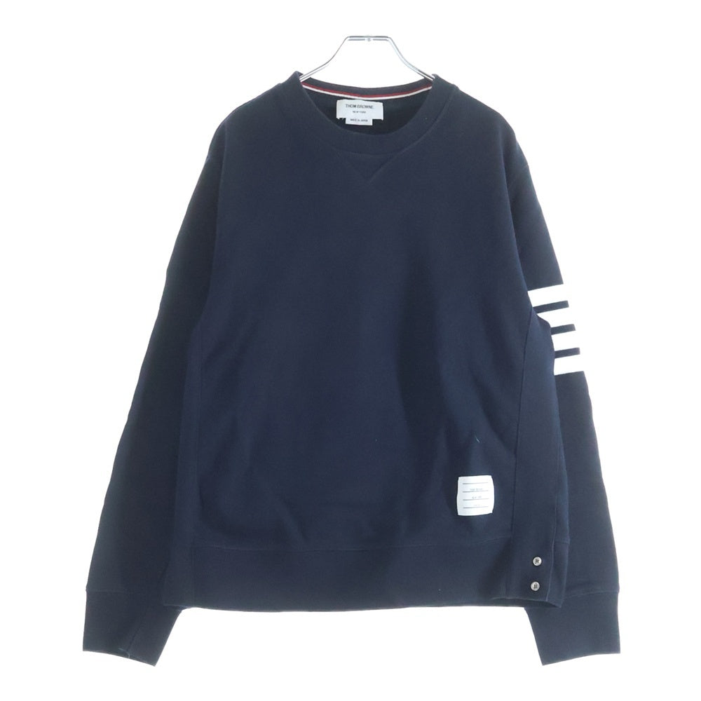 THOM BROWNE(トムブラウン) 4bar スウェットトレーナー ネイビー